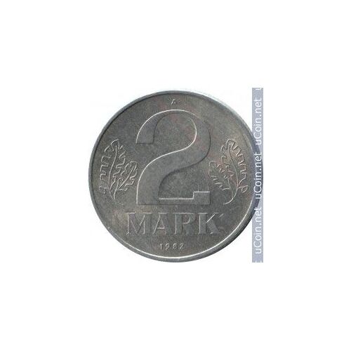 Allemagne De Lest = Pièce D'une Valeur Faciale De 2 Mark . Année = 1982 A