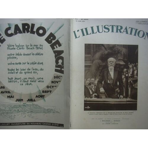 L'illustration. 20 Juin 1931 - N° 4607