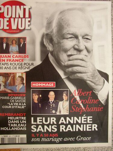 Point  De  Vue : Albert De Nonaco (9p). Rainier Et Grace (3p).  N° 3011