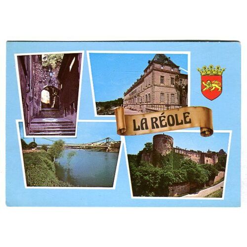 Carte Postale - Différentes Vues De La Réole - Gironde - 33