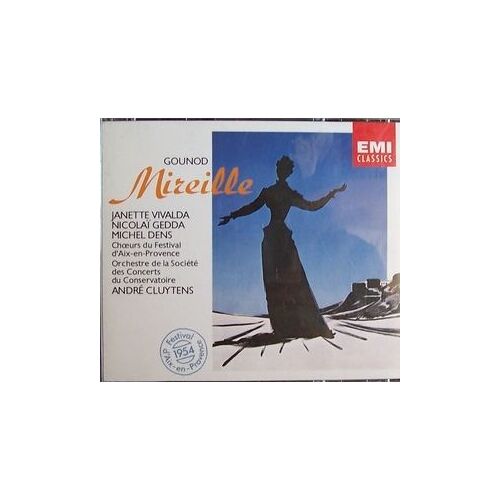 Mireille Vivalda; Gedda; Gayraud; O.S.C. Du Conservatoire; Dir. Cluytens - Aix 1954