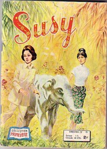 Susy Collection Primevère  N° 79 : L'elephant Blanc