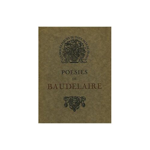 Poésies De Baudelaire