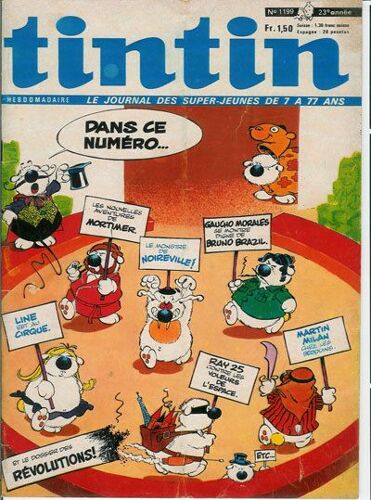 Tintin  N° 1199 : 23e  Année  Édition Belge