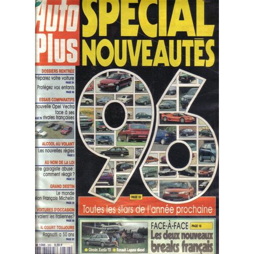 Auto-Plus N° 366 : Du 12 Septembre 1995