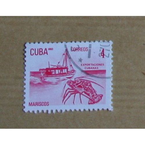 Timbre Oblitéré : Cuba