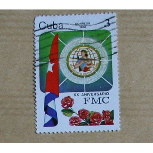 Timbre Oblitéré : Cuba
