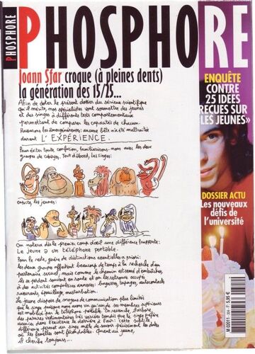 Phosphore  N° 304 : Phosphore Fête Ses 25 Ans !