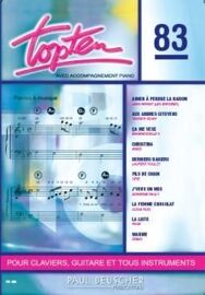 Topten N° 83 (Chant+Piano+Accords)