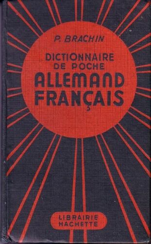 Dictionnaire De Poche Allemand/Francais