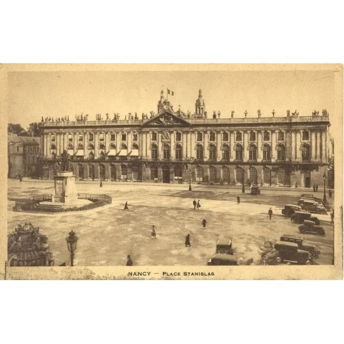 Nancy . " Place Stanislas". Meurthe Et Moselle. 1936
