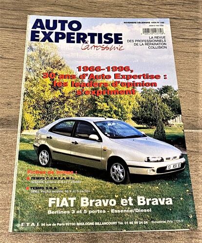 Auto Expertise Carrosserie No. 182 Fiat Brava/Bravo 12/1996