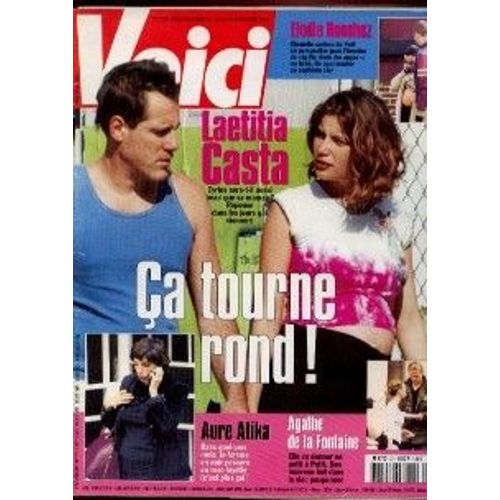 Voici  N° 723 : Laetitia Casta Couverture