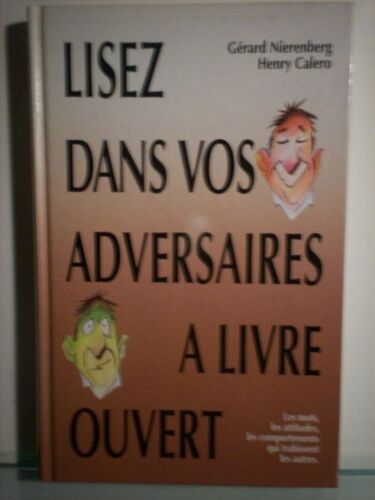 Lisez Dans Vos Adversaires À Livre Ouvert