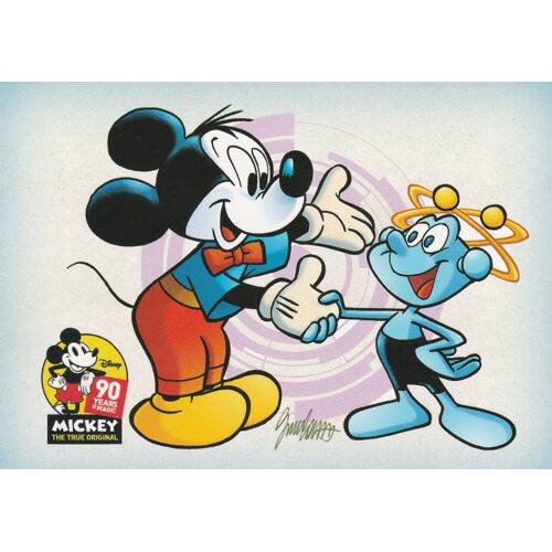 N° W34 - Carte Panini - Disney Mickey Mouse Story 90 Ans