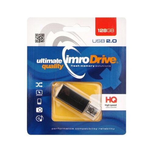 Clé USB Imro® Noir 128 GB