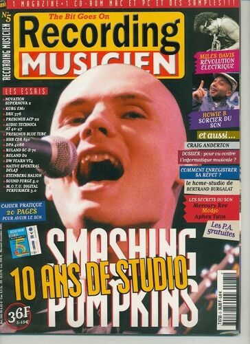 Recording Musicien  N° 05 : Smashing Pumpkins 10 Ans De Studio