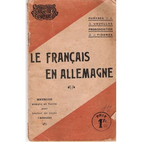 Le Français En Allemagne