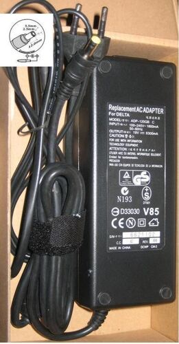 Adaptateur pour Delta Electronics ADP-120GB 19V 6.3A