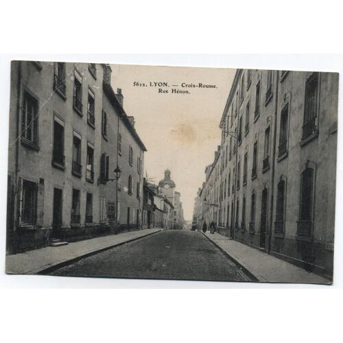 Lyon, Croix Rousse Rue Hénon
