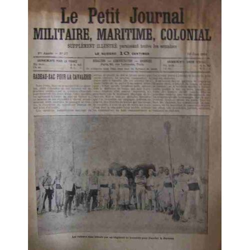 Radeau Sac Pour La Cavalerie.
