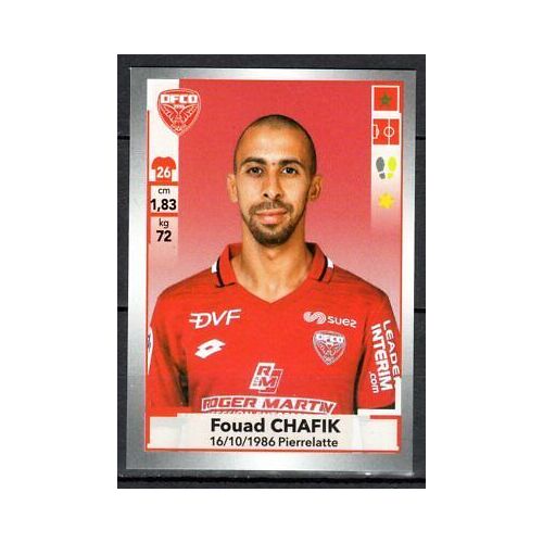 Vignette Panini Foot France 2019 2020 N°116 : Fouad Chafik