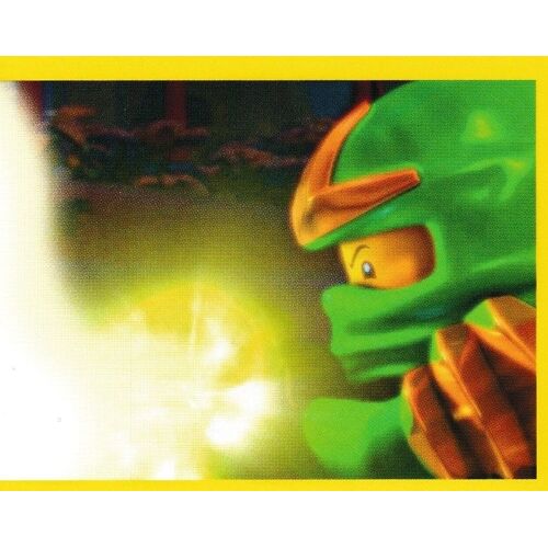 N° 124 - Stickers Image Panini Vignette - Lego Ninjago - Masters Of Spinjitzu