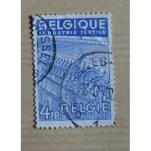 Timbre Oblitéré :  Belgique