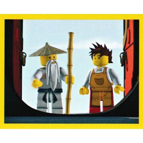 N° 98 - Stickers Image Panini Vignette - Lego Ninjago - Masters Of Spinjitzu