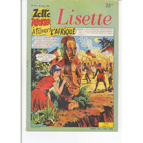 Lisette Du 28 Aout 1955  N° 35