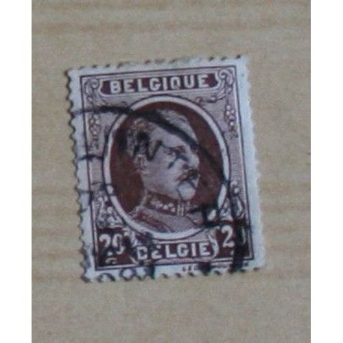 Timbre Oblitéré : Belgique