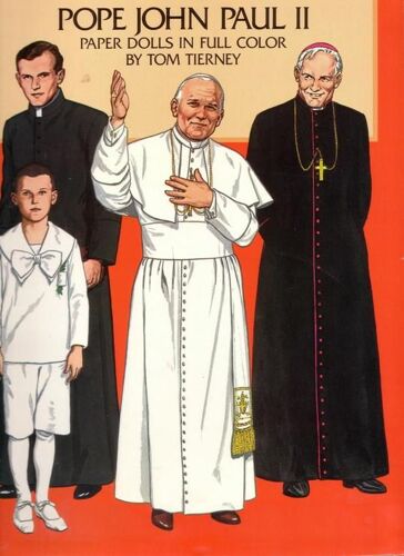 Pope John Paul Ll  - Paper Dolls In Full Color