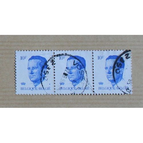 Timbres Oblitérés : Belgique