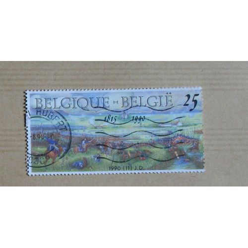 Timbre Oblitéré : Belgique