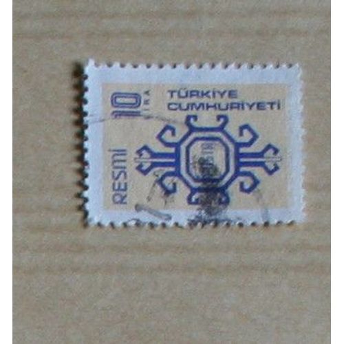 Timbre Oblitéré : Turquie