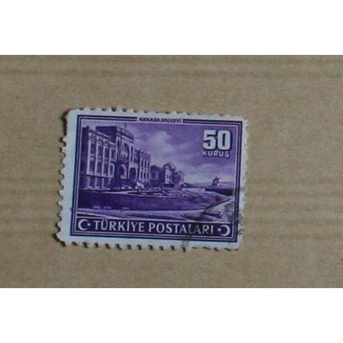 Timbre Oblitéré : Turquie