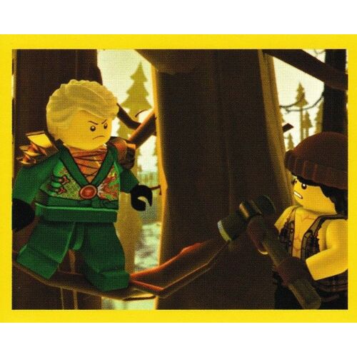 N? 54 - Stickers Image Panini Vignette - Lego Ninjago - Masters Of Spinjitzu