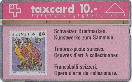 Telecarte Suisse Timbre