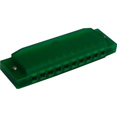 Harmonica Diatonique Blues Fun Color Vert 10 Trous Swan En Do/C