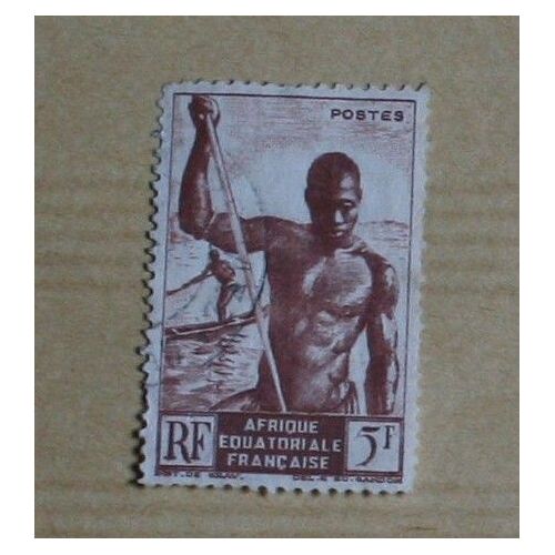 Timbre Oblitéré : Afrique Équatoriale Française