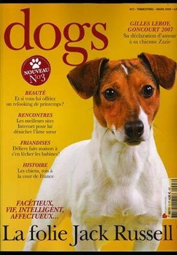 Dogs  N° 3 : La Folie Jack Russell -  Interview Christophe Dechavanne
