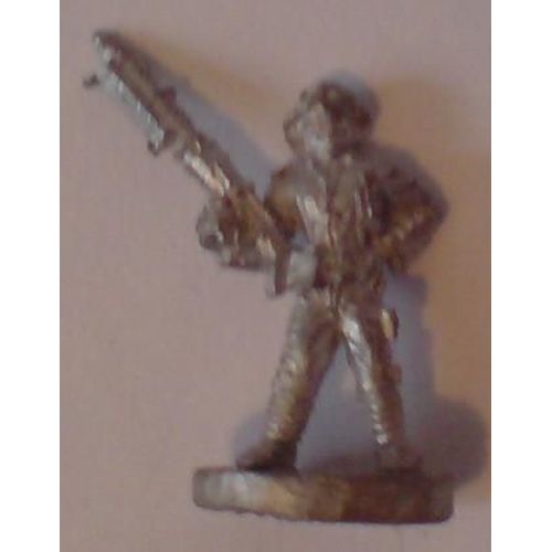 Figurine Lucasfilm 1989 - Aventurier Avec Une Mitraillette - Pour Star Wars Warhammer 4000 40k Et Battletech