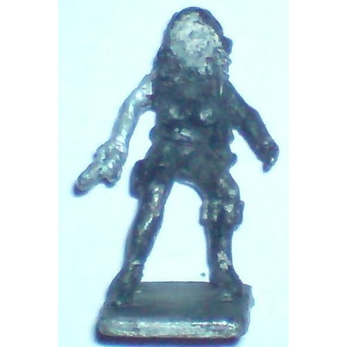 Figurine - Aventurière Bien Équipée - Pour In Nomine Satanis Et Chtulhu - Pour Star Wars Warhammer 4000 40k Et Battletech