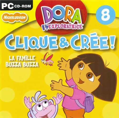 Dora L'exploratrice Clique Et Crée N°8 Pc
