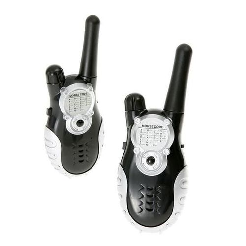 Set Aventure Talkie Walkie Police Pompier Aventurier Jouet Fille Garçon Portée 80 Metres