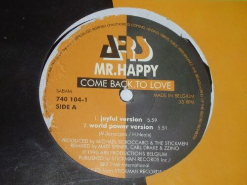 Come Back To Me  1995  Belgique