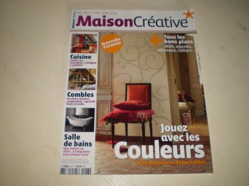 Maison Créative N° 43  N° 43 : Jouez Avec Les Couleurs, Cuisine, Combles, Salle De Bain