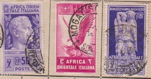 Quatre Timbres D Afrique Orientale Italienne