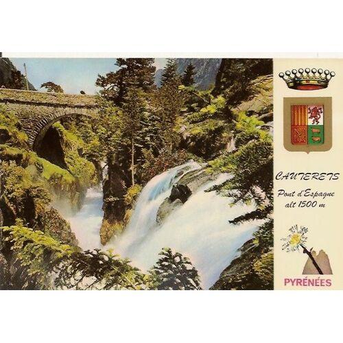 Carte Postale Cauterets Les Pyrénées.