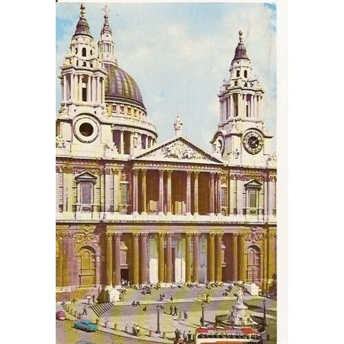 Carte Postale Londres Cathédrale Saint Paul